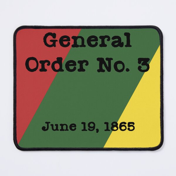 Item preview, General Order #3 of Emancipation Proclamation designed and sold by FIREDesignsPOD.