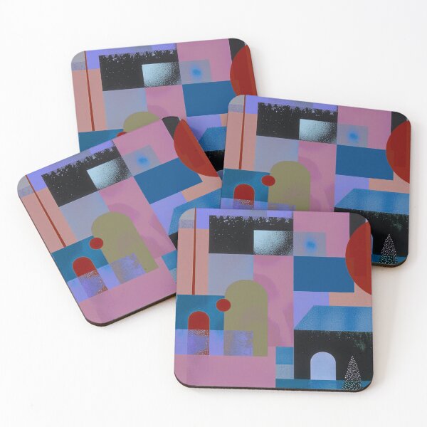 Item preview, Modern Geometric Cityscape and Botanical Harmony Series designed and sold by joycrysstudio.