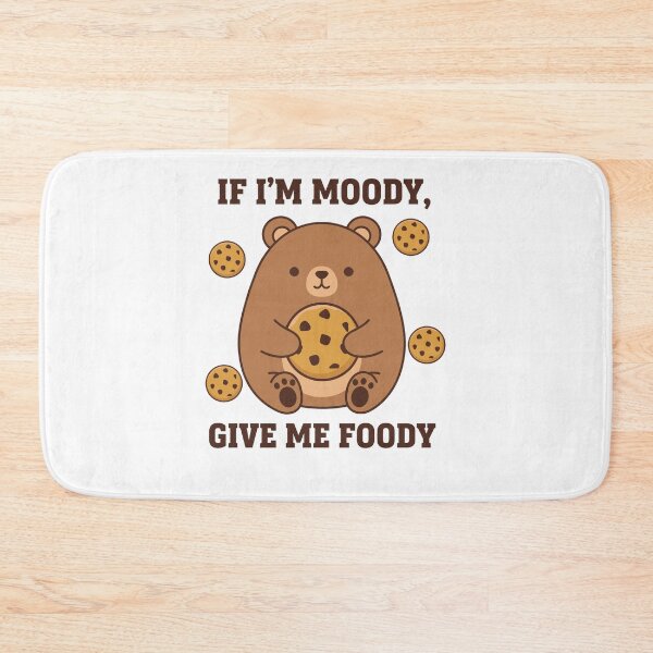 Item preview, Funny Moody Bear Foodie Give Me Foody designed and sold by k3rstman1.