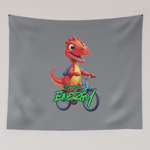 Item preview, Dinosaur  great energy designed and sold by KIDS-PRINTS.