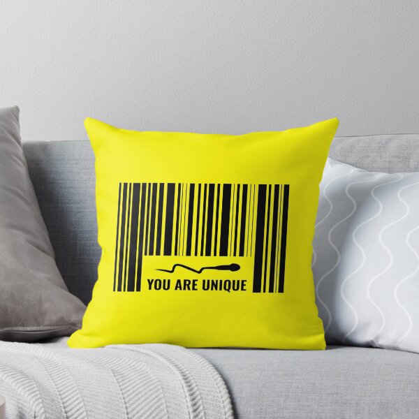Item preview, You Are Unique - Barcode Biology Humor Art designed and sold by JR78.