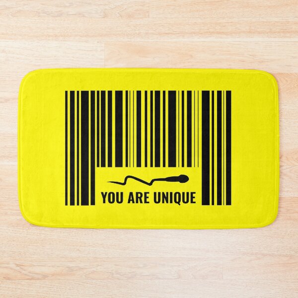 Item preview, You Are Unique - Barcode Biology Humor Art designed and sold by JR78.