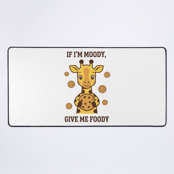 Item preview, Cute Cartoon Giraffe Foodie Cookie Pun designed and sold by k3rstman1.