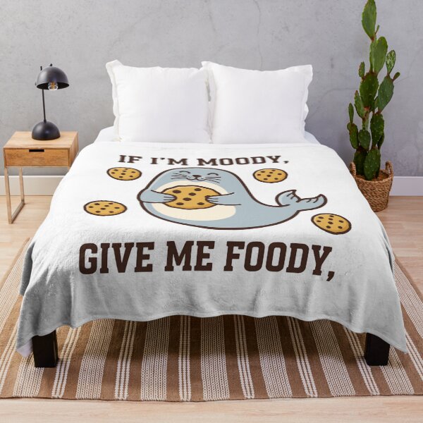 Item preview, Funny Moody Foody Seal Cookie Lover designed and sold by k3rstman1.