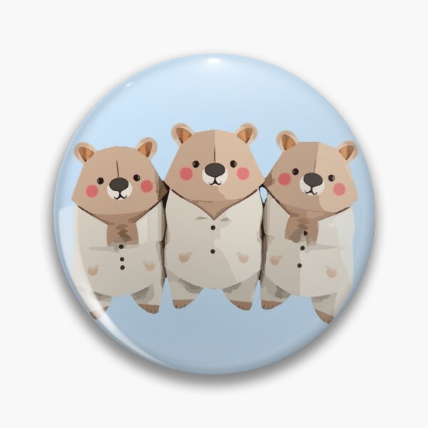 Item preview, Cute Wombats in Pyjamas designed and sold by pUNKnown.