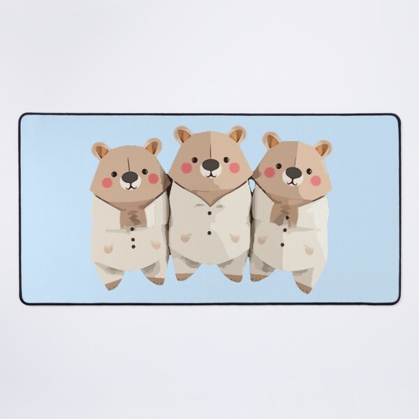 Item preview, Cute Wombats in Pyjamas designed and sold by pUNKnown.