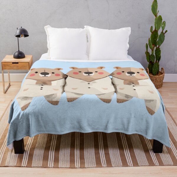 Item preview, Cute Wombats in Pyjamas designed and sold by pUNKnown.