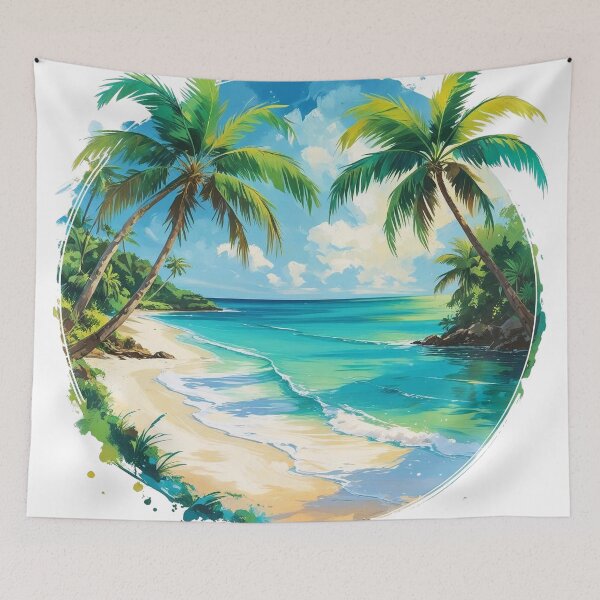 Item preview, Tropical Paradise: Palmera Beach designed and sold by Mau05store.