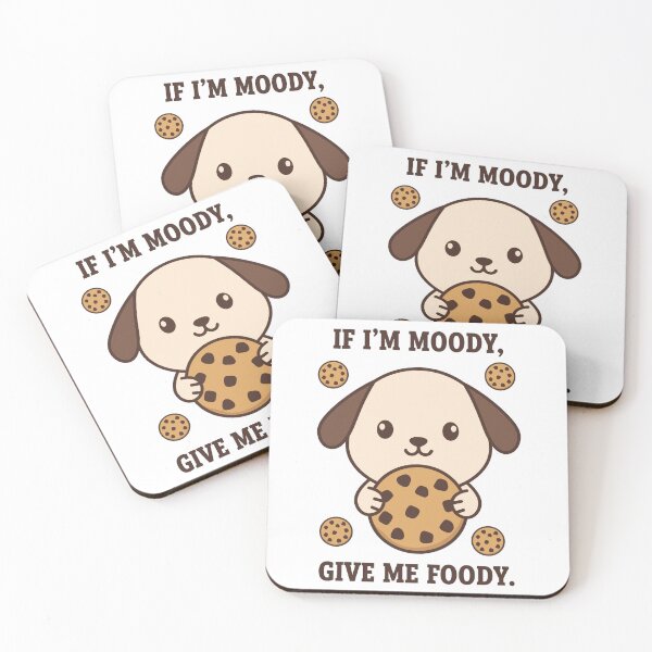 Item preview, Funny Moody Foody Puppy Dog With Cookie designed and sold by k3rstman1.
