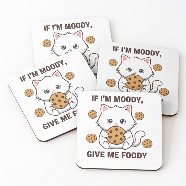 Item preview, Funny Moody Cat Give Me Foody Cookie designed and sold by k3rstman1.