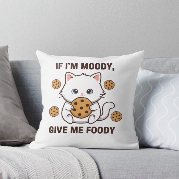 Item preview, Funny Moody Cat Give Me Foody Cookie designed and sold by k3rstman1.