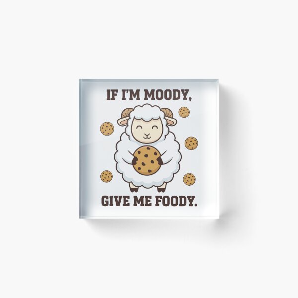Item preview, Kawaii Moody Sheep Give Me Foody Cookie designed and sold by k3rstman1.