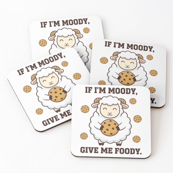 Item preview, Kawaii Moody Sheep Give Me Foody Cookie designed and sold by k3rstman1.