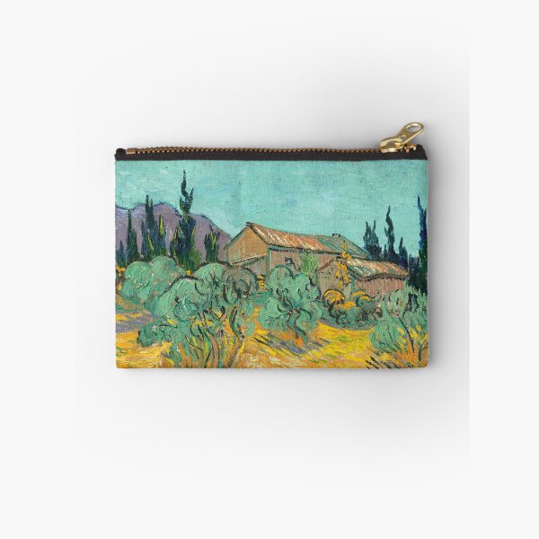 Item preview, Wooden Cabins among the Olive Trees Van Gogh designed and sold by Glimmersmith.