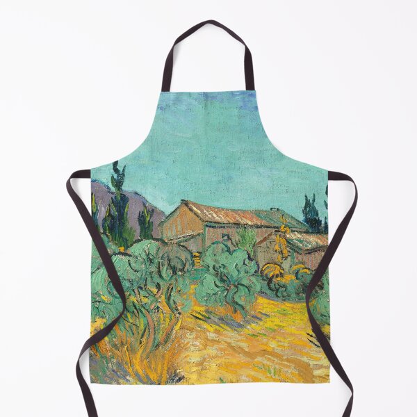 Item preview, Wooden Cabins among the Olive Trees Van Gogh designed and sold by Glimmersmith.