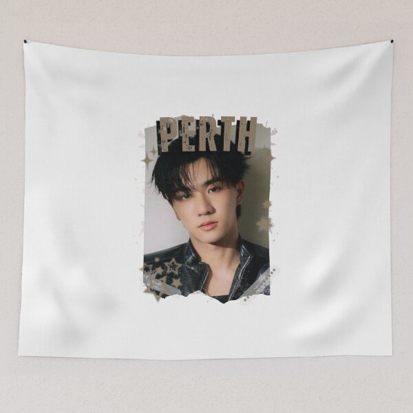 Item preview, Perth (Tanapon Sukumpantanasan) Thailand Actor Thai drama Entertainment Collage Digital Art Portrait designed and sold by AJUNICE STUDIO.