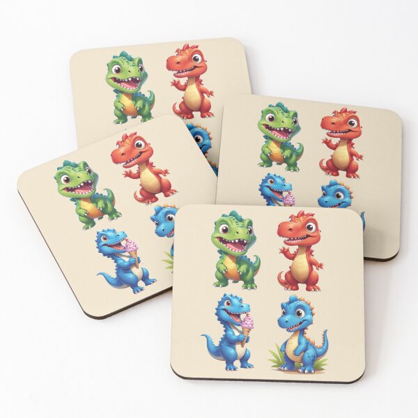 Item preview, dinosaur stickers designed and sold by KIDS-PRINTS.