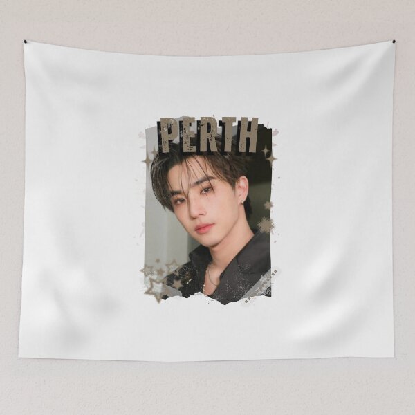 Item preview, Perth (Tanapon Sukumpantanasan) Thailand Actor Thai drama Entertainment Collage Digital Art Portrait designed and sold by AJUNICE STUDIO.