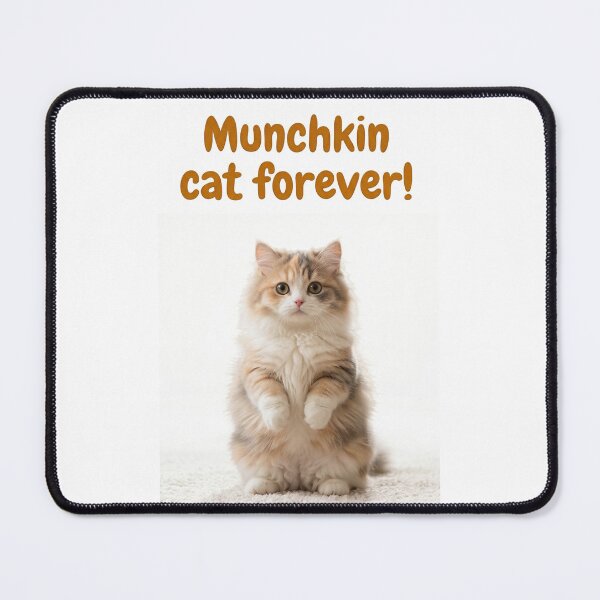 Item preview, Munchkin Cat Forever! Cute Fluffy Cat designed and sold by ValhallaFantasy.
