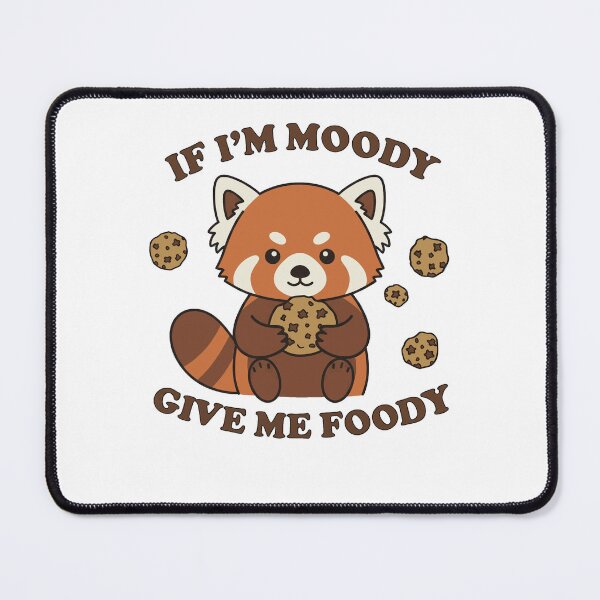 Item preview, Kawaii Red Panda Moody Foody Cookie Lover designed and sold by k3rstman1.