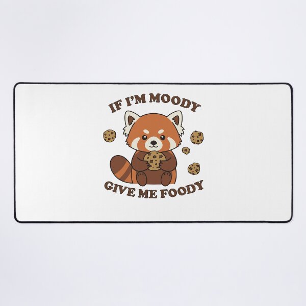 Item preview, Kawaii Red Panda Moody Foody Cookie Lover designed and sold by k3rstman1.