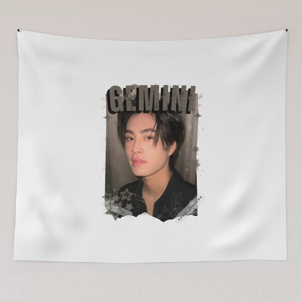 Item preview, Gemini (Norawit Titicharoenrak) Thailand Actor Thai drama Entertainment Collage Digital Art Portrait designed and sold by AJUNICE STUDIO.