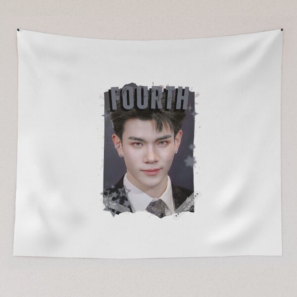 Item preview, Fourth (Nattawat Jirochtikul) Thailand Actor Thai drama Entertainment Collage Digital Art Portrait designed and sold by AJUNICE STUDIO.