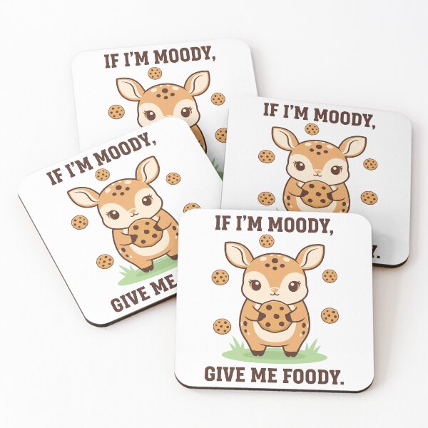 Item preview, Cute Kawaii Fawn Deer Moody Foody Cookie designed and sold by k3rstman1.