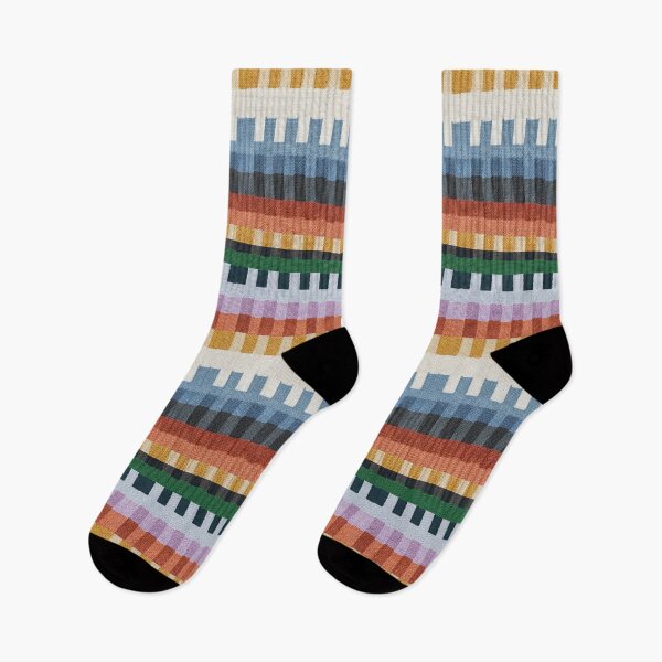 Item preview, Colorful Woven Stripe Pattern Rug Texture – Modern Geometric Textile Design designed and sold by Timegraf.
