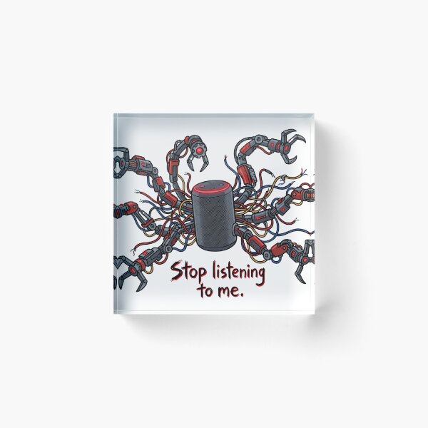 Item preview, Chaotic Smart Speaker Stop Listening Home Automation designed and sold by ModMotiff.