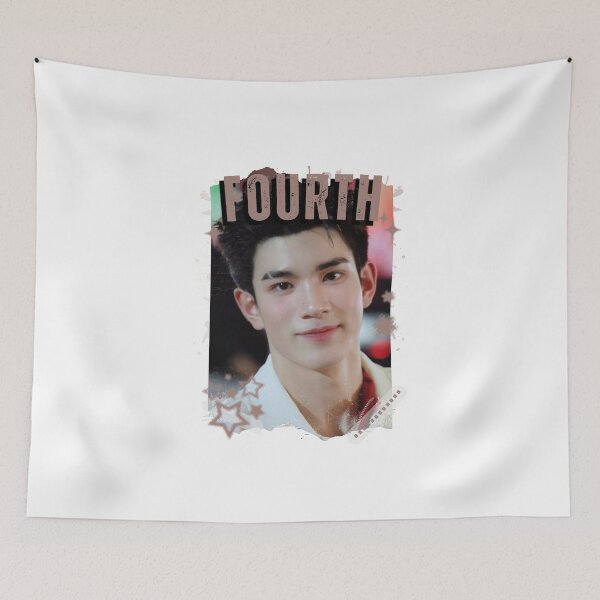 Item preview, Fourth (Nattawat Jirochtikul) Thailand Actor Thai drama Entertainment Collage Digital Art Portrait designed and sold by AJUNICE STUDIO.