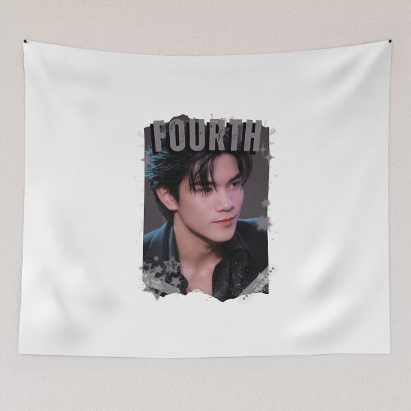 Item preview, Fourth (Nattawat Jirochtikul) Thailand Actor Thai drama Entertainment Collage Digital Art Portrait designed and sold by AJUNICE STUDIO.
