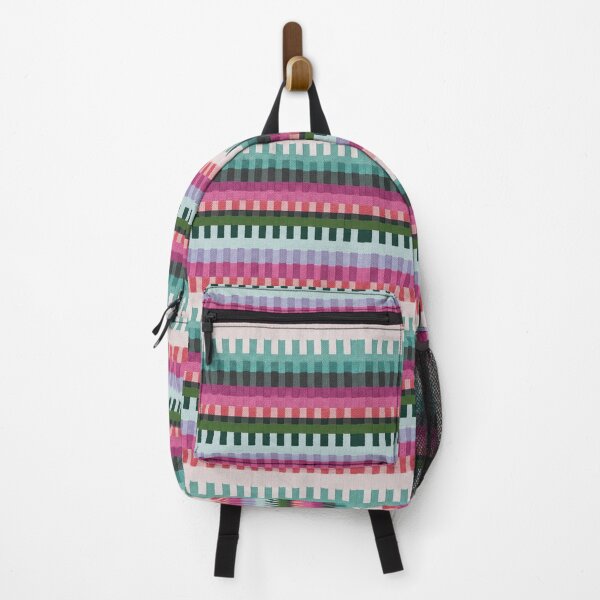 Item preview, Colorful Woven Stripe Pattern Rug Texture – Modern Geometric Textile Design designed and sold by Timegraf.