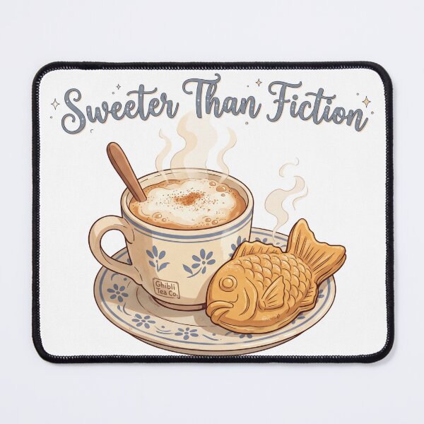 Item preview, Cozy Anime Style Taiyaki Milk Tea Mug designed and sold by ModMotiff.