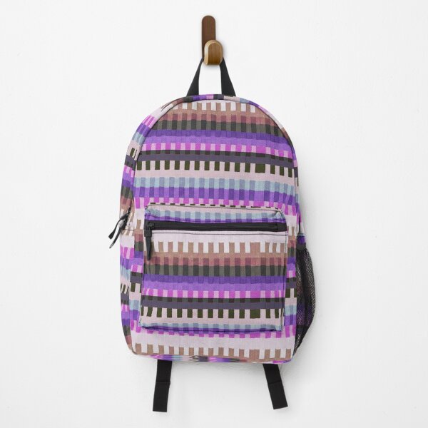 Item preview, Colorful Woven Stripe Pattern Rug Texture – Modern Geometric Textile Design designed and sold by Timegraf.