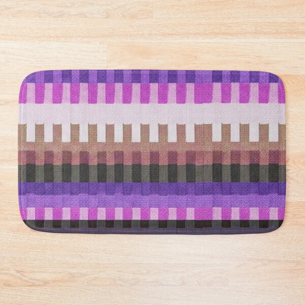 Item preview, Colorful Woven Stripe Pattern Rug Texture – Modern Geometric Textile Design designed and sold by Timegraf.