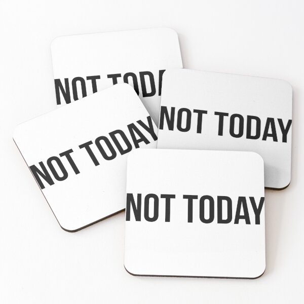 Item preview, Not Today T-Shirt - Funny I'll Do It Tomorrow Gift designed and sold by Malented.