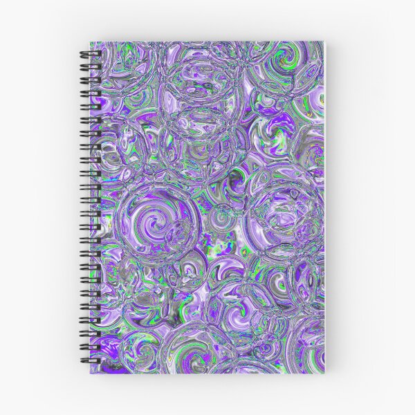 Item preview, Purple & Green Hydrangea Fractal Circles designed and sold by SXW Designs.