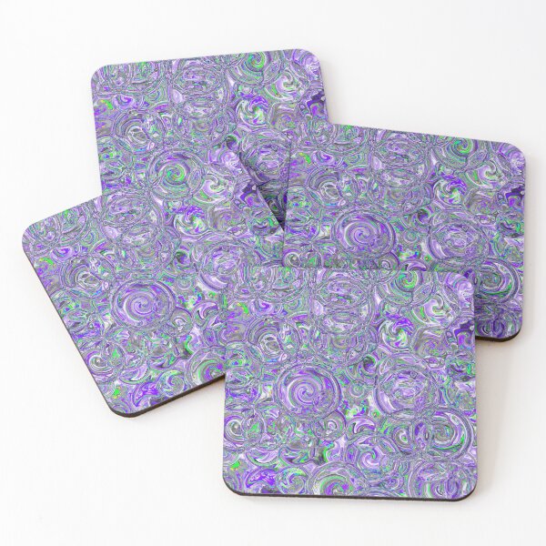 Item preview, Purple & Green Hydrangea Fractal Circles designed and sold by SXW Designs.