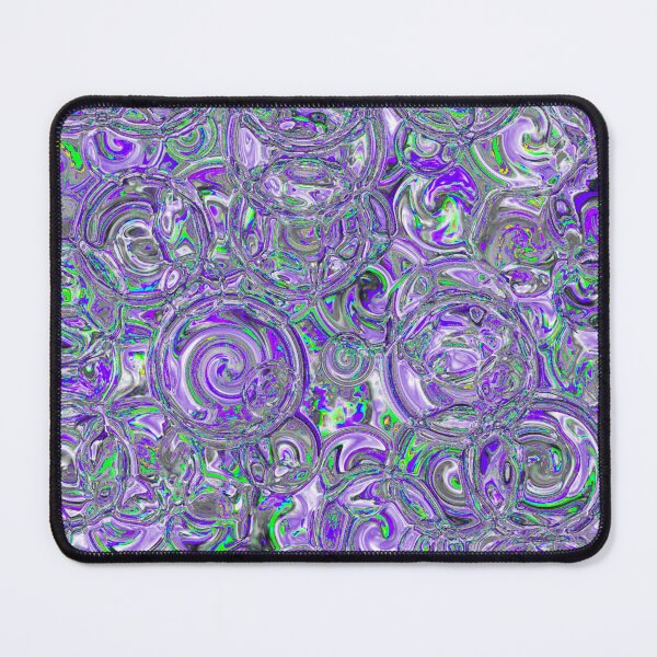 Item preview, Purple & Green Hydrangea Fractal Circles designed and sold by SXW Designs.
