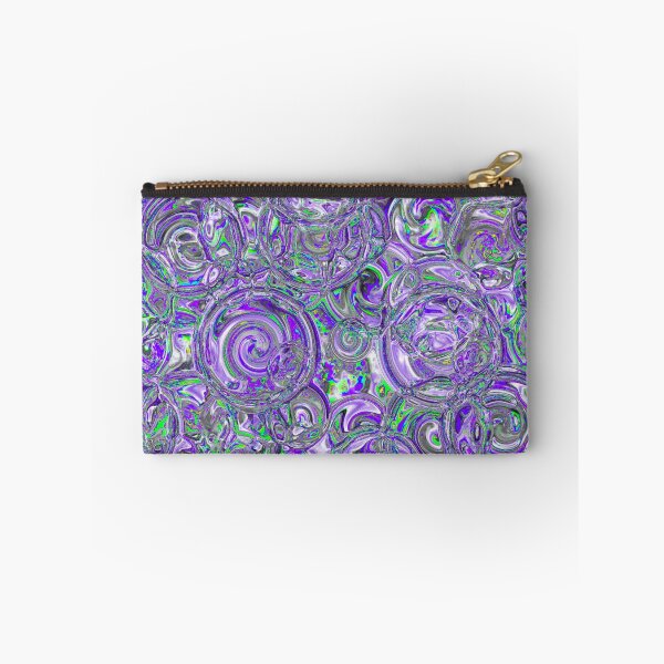 Item preview, Purple & Green Hydrangea Fractal Circles designed and sold by SXW Designs.