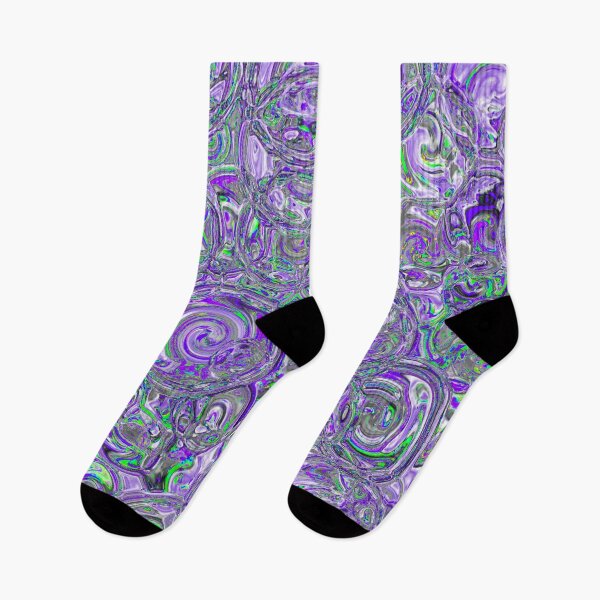 Item preview, Purple & Green Hydrangea Fractal Circles designed and sold by SXW Designs.