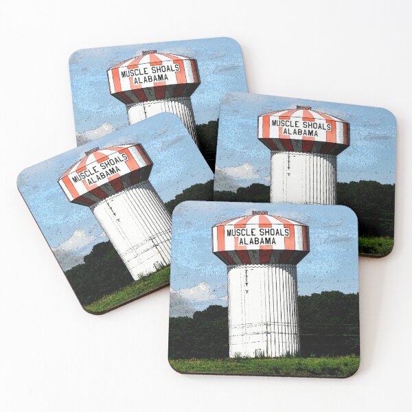 Item preview, Muscle Shoals Water Tower Print designed and sold by OzzyluArt.