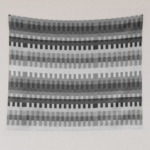 Item preview, Colorful Woven Stripe Pattern Rug Texture – Modern Geometric Textile Design designed and sold by Timegraf.