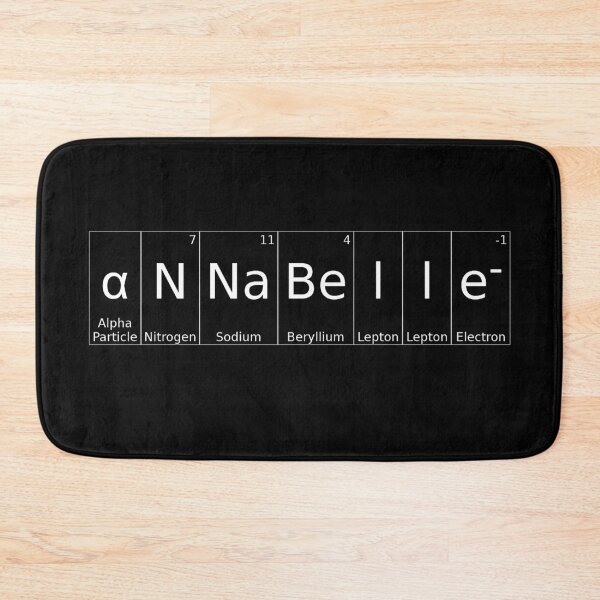 Item preview, ANNABELLE - ✨ ELEMENTS & PARTICLES NAME SERIES ✨- for darker background designed and sold by WheelieGdArt.