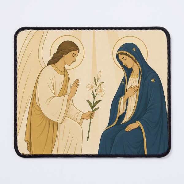 Item preview, The Annunciation - Virgin Mary and Angel Gabriel designed and sold by Benja & Co..