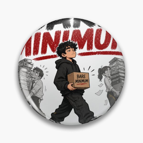 Item preview, Bare Minimum Still Employed Workplace Humor Design designed and sold by HNLYapparel.