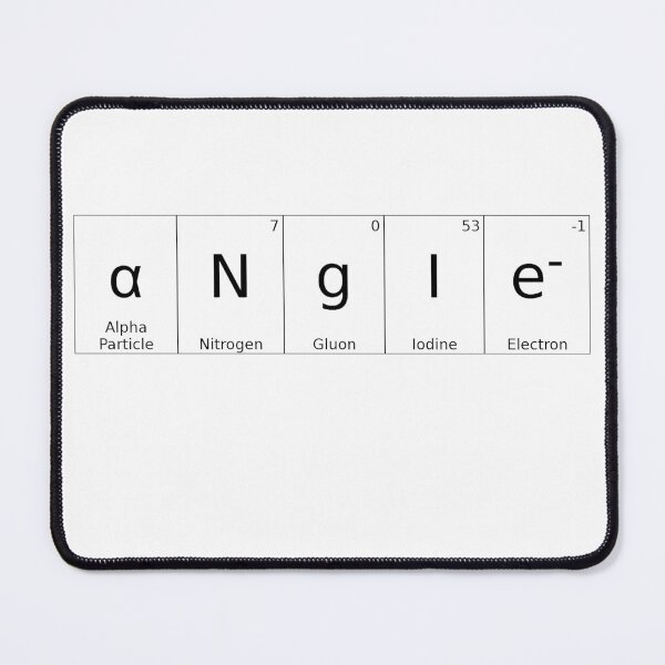 Item preview, ANGIE- ✨ ELEMENTS & PARTICLES NAME SERIES ✨- for lighter background designed and sold by WheelieGdArt.