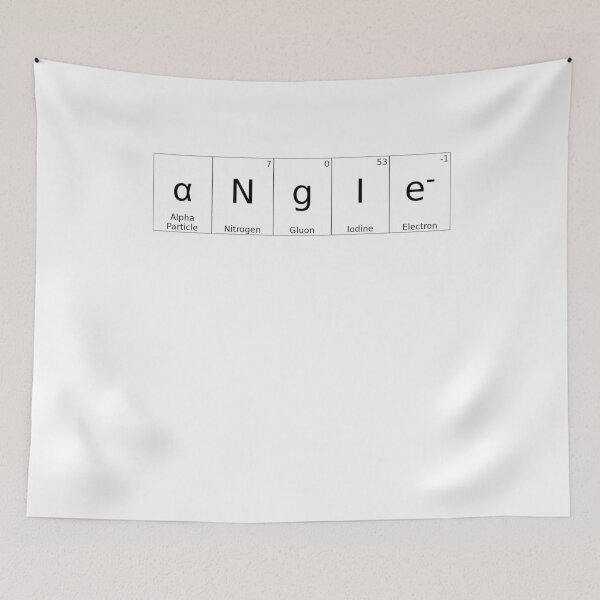 Item preview, ANGIE- ✨ ELEMENTS & PARTICLES NAME SERIES ✨- for lighter background designed and sold by WheelieGdArt.