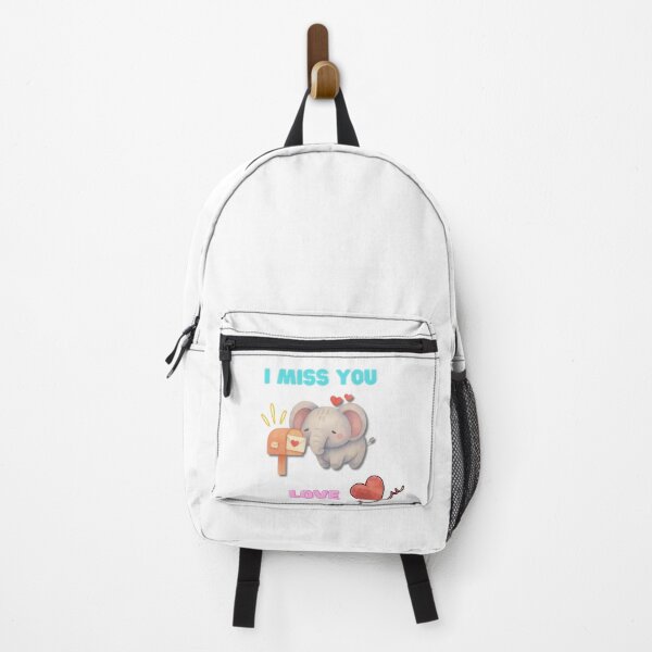 Item preview, Cute I Miss You Love Elephant designed and sold by Heartbeat Studio by Yederlin.